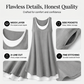 ⏳LAST DAY SALE 68% OFF !!📢Women's Sleeveless Fake 2-Piece Dress A Must-Have For Hot Summer Days! 😎🔥