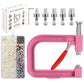 🔥New Arrival 60% OFF! ☀️ DIY Manual Pearl Setting Machine with Pearl and Rivet Kit DIYers & Jewelry Designers. Make Unique Pieces At Home! 🔩💎