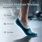 👣New Arrival 50% OFF! Only ￡6.99💴 Limited Stock⏰Ultra-Low Cut Cooling Liner Socks for Women Stay-Put Design. All-Day Comfort Without The Bulk! 💨💥