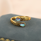⏳Limited-time 50% off⏰Vintage Adjustable Open Ring with Teardrop Glowing Zircon💧💍