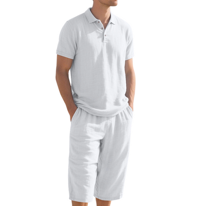 👕 54% OFF NOW! 🌿 Men's Linen Shirt & Casual Pants Set – Breathable, Relaxed Fit & Versatile – Summer Essential ☀️