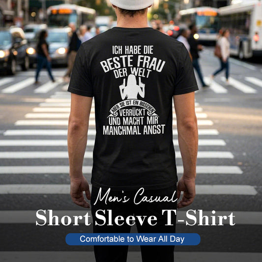 👕 LIMITED-TIME 80% OFF! 💥 Men's Casual Short Sleeve T-Shirt – Soft Fabric, Classic Fit, Everyday Essential ✨