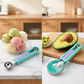 🛡️ Food-Grade Stainless Steel Melon Baller Set — 4-in-1 Fruit Scoop