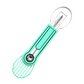 🛡️ Food-Grade Stainless Steel Melon Baller Set — 4-in-1 Fruit Scoop