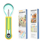 🛡️ Food-Grade Stainless Steel Melon Baller Set — 4-in-1 Fruit Scoop