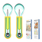 🛡️ Food-Grade Stainless Steel Melon Baller Set — 4-in-1 Fruit Scoop