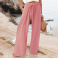⏳LAST DAY SALE 60% OFF !!📢Women's Casual High-Waist Wide-Leg Pants
