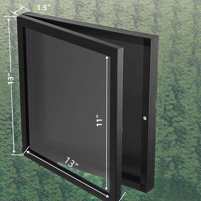 🔥Hot Sale 50%OFF！🔥Wooden Jersey Display Frame with Magnetic Door