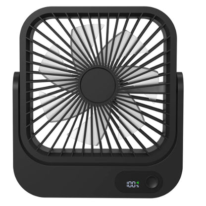 ⏳LAST DAY SALE 50% OFF !!📢Portable Magnetic Desk Fan with 5 Speeds and LED Display