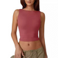 ⏳LAST DAY SALE 70% OFF !!📢Women Backless Slim Fit Tank Top Summer Sleeveless Crop Vest