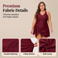 🥳SUMMER HOT SALE 50%OFF!💥💞50K+ SOLD!🩱Women Plus Size Swim Dress One-Piece Solid Color Swimsuit💥