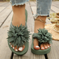 ⏳LAST DAY SALE 50% OFF !!📢Women Floral Flip Flops Lightweight Summer Slippers