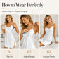 🌙🎀 SILK-LIKE NIGHT ESSENTIAL! Women’s Satin Slip Nightgown – Adjustable Straps, Elegant Side Slit & Relaxed Comfort ✨