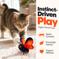 ⏳LAST DAY SALE ONLY￡9.99!!🦋🐱Smart Sensing Flapping Butterfly Toy🐈Motion-activated, realistic flight, interactive fun – keeps your cat engaged for hours.🔥✨
