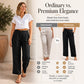 ⏳LAST DAY SALE ONLY ￡10.99!!🔥👖Women's Relaxed Fit Linen Blend Pants – Classic Straight Leg Trousers
