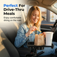 🚗 50% OFF NOW! 🧃 Car Cup Holder Expander with Tray – Fits large cups, sturdy & space-saving – Keeps drinks & snacks within easy reach ✨