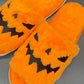 🔥2026 Hot Sale 70% OFF✨-🎃Halloween Pumpkin Plush Flat Slippers