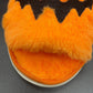 🔥2026 Hot Sale 70% OFF✨-🎃Halloween Pumpkin Plush Flat Slippers