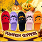 🔥2026 Hot Sale 70% OFF✨-🎃Halloween Pumpkin Plush Flat Slippers