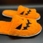🔥2026 Hot Sale 70% OFF✨-🎃Halloween Pumpkin Plush Flat Slippers